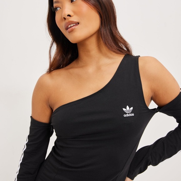 Adidas Trefoil Cutout Long Sleeve Dress - Picture 10 of 11